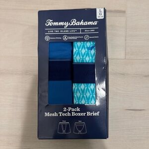 Tommy Bahama Blue and Teal Boxer Brief 2-Pack